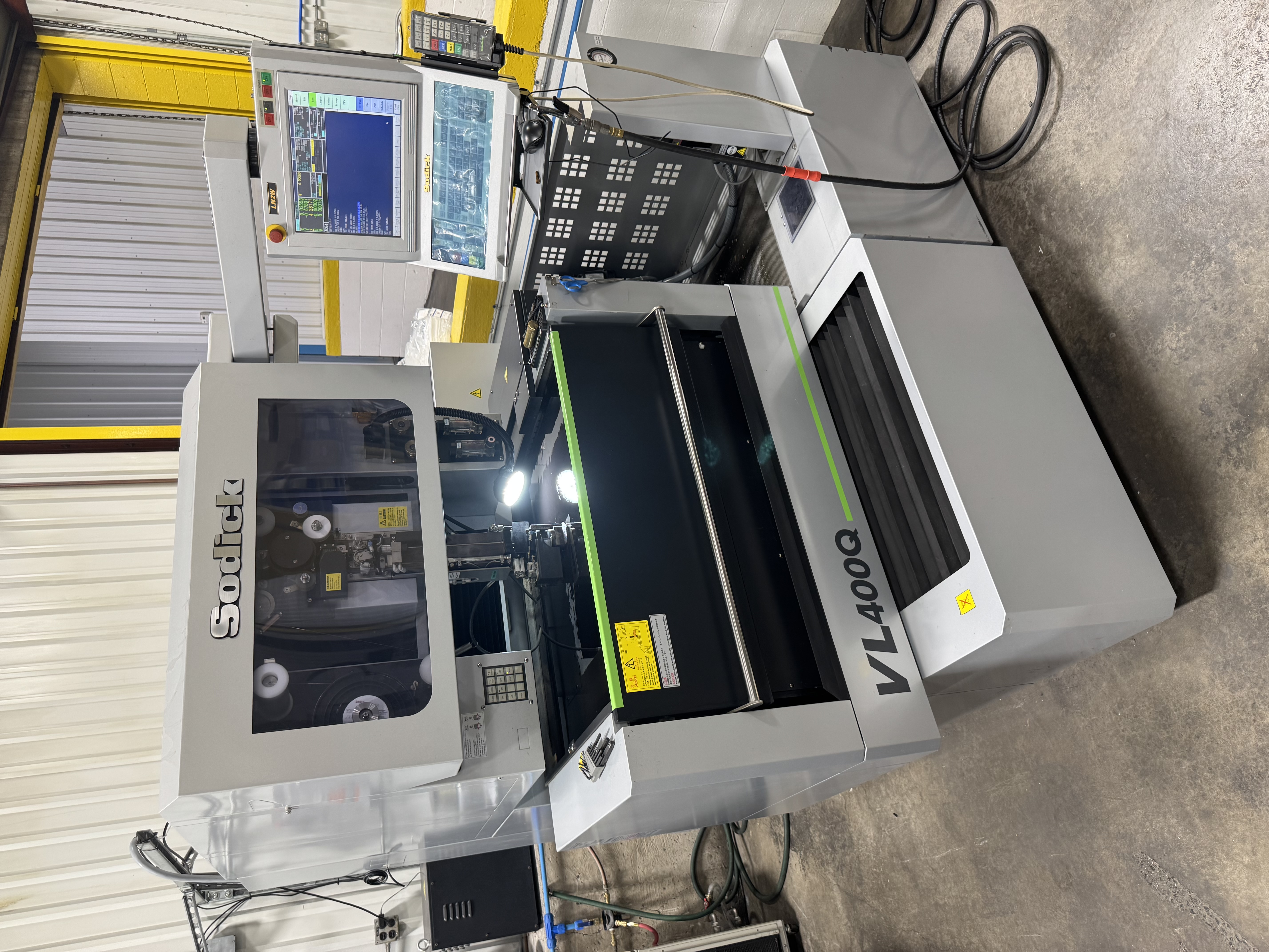 Sodick VLQ400L wire EDM — Mier Machine and Tool