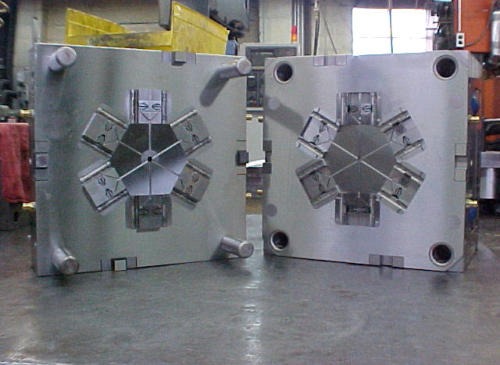 Finished cross fitting slide mold